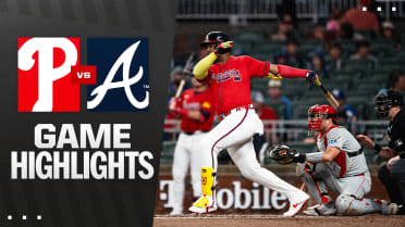 Phillies vs. Braves Highlights