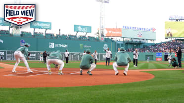 Field View: Red Sox 125th Anniversary First Pitch