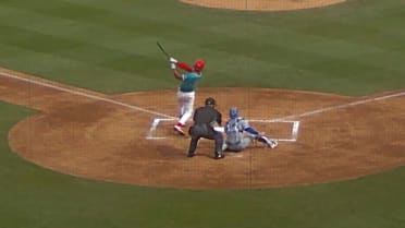 Josh McAlister's inside-the-park home run