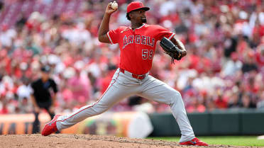 José Soriano's 10th strikeout of the game