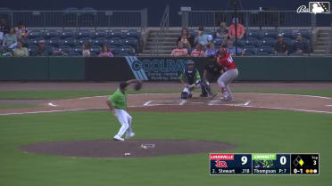 Sal Stewart's RBI double