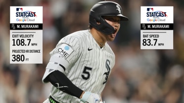 Munetaka Murakami's 108.7 mph home run