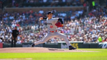 Joe Ryan strikes out Dillon Dingler 