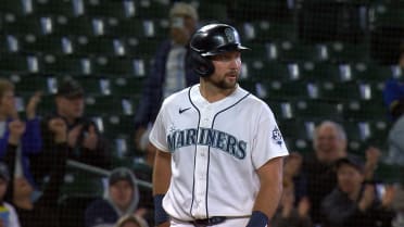 Cal Raleigh safe at third base after challenge