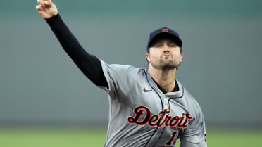 Casey Mize begins his outing with a K