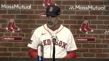 Alex Cora discusses Boston's 7-2 loss