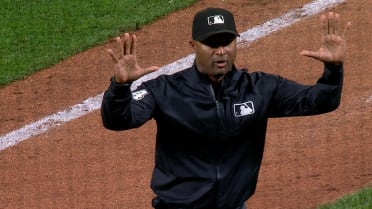 Juan Soto's foul ball is confirmed in the 7th