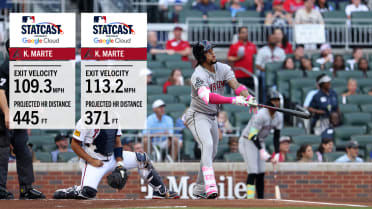 Ketel Marte pega jonrón de 445 pies
