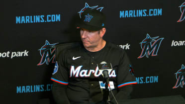 Clayton McCullough discusses the Marlins' 8-2 win