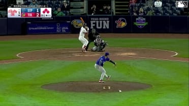 Max Clark's two-run double