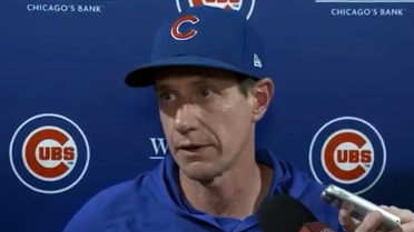 Craig Counsell on the Cubs' shutout win 