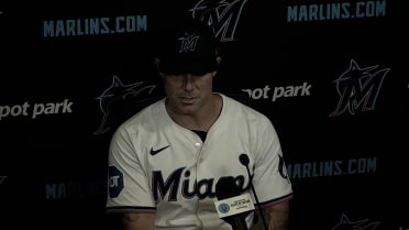 Skip Schumaker discusses the Marlins' 6-2 loss