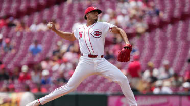 Chase Burns strikes out four against the Guardians