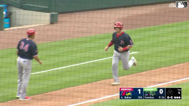 Jimmy Crooks' eighth homer of the season