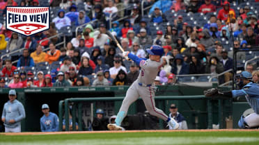 Desde el campo: Jonrón de 3 carreras de  A.J. Ewing