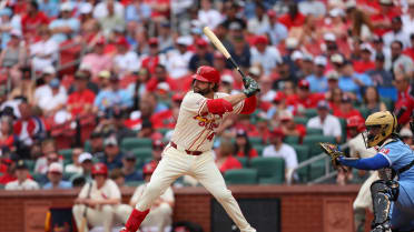 Alec Burleson's RBI single