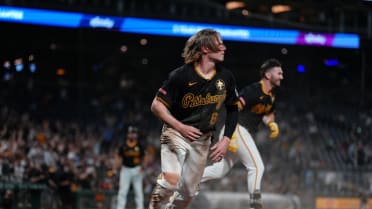 Jack Suwinski scores the winning run after a review