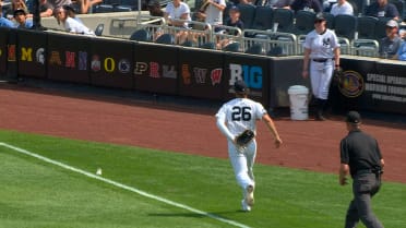 Josh Naylor's foul ball confirmed after challenge