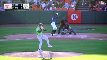 Caden Scarborough's nine ks across 4 2/3 frames