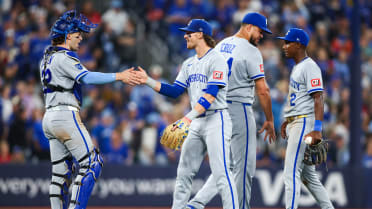Royals relay to end the game after review