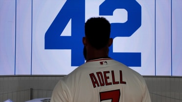 Angels reflect on Jackie Robinson Day