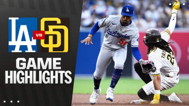 Dodgers vs. Padres Highlights