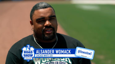 Alsander Womack grew up in MLB clubhouses