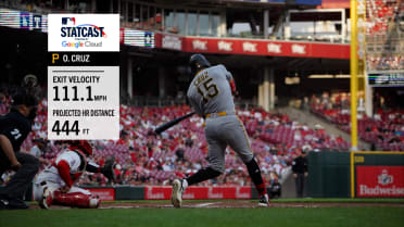 Oneil Cruz pega cuadrangular de 444-pies