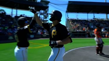 Jonrón de dos carreras de Billy Cook