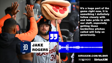 Jake Rogers on feeling good at the plate
