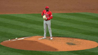 José Soriano strikes out nine
