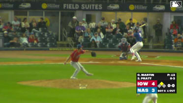 Cooper Pratt singles on a ground ball to right fielder Justin Dean. Jett Williams scores.