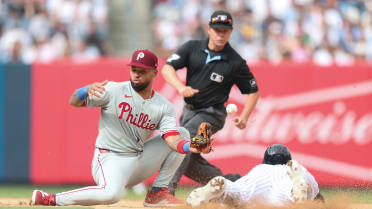 Jasson Domínguez steals second for 15th stolen base