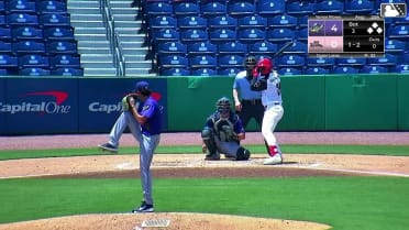 Cesar Lares' fourth strikeout