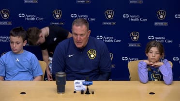 Pat Murphy discusses bullpen, Brice Turang, and more