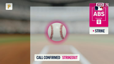 Called strikeout is confirmed following ABS challenge