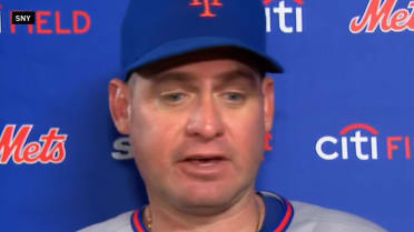 Carlos Mendoza discusses Mets' 12-1 loss