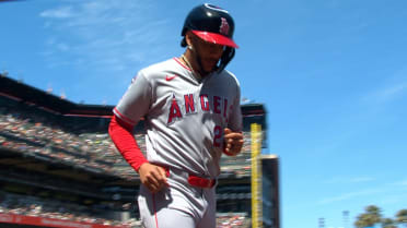 Jose Siri scores on double play