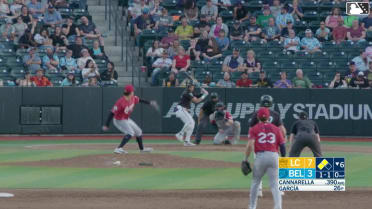 Cam Cannarella homers (3) on a fly ball to left field. Wilfredo Lara scores. Cam Clayton scores.