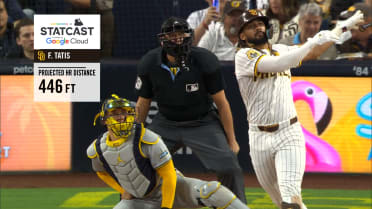 Padres' longest homers of 2024