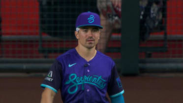 Corbin Carroll discusses his outfield defense, more