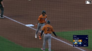 Leo De Vries' solo home run