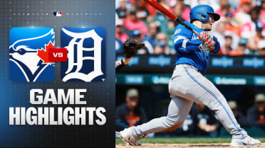 Daulton Varsho's clutch hit leads Blue Jays to win