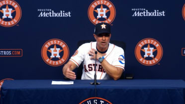 Joe Espada discusses Astros' 3-1 victory