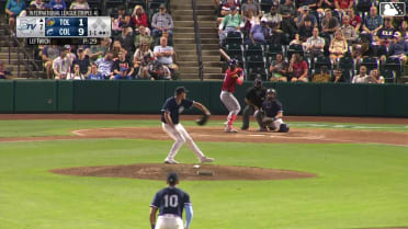 Max Clark's solo home run in Triple-A