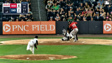 Mikey Romero homers (9) on a fly ball to right center field.