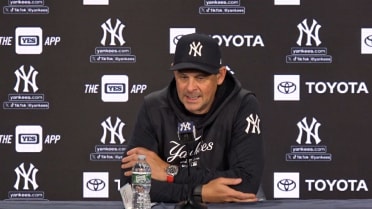 Aaron Boone on his first-inning ejection