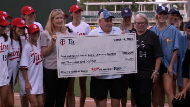 The Rays give back to the Tampa Bay community