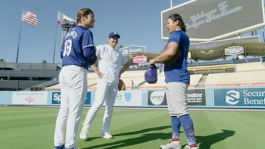 Ohtani, Yamamoto and Imanaga meet in Dodger Stadium