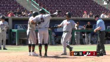 Guillermo Williamson's fifth homer of the season 